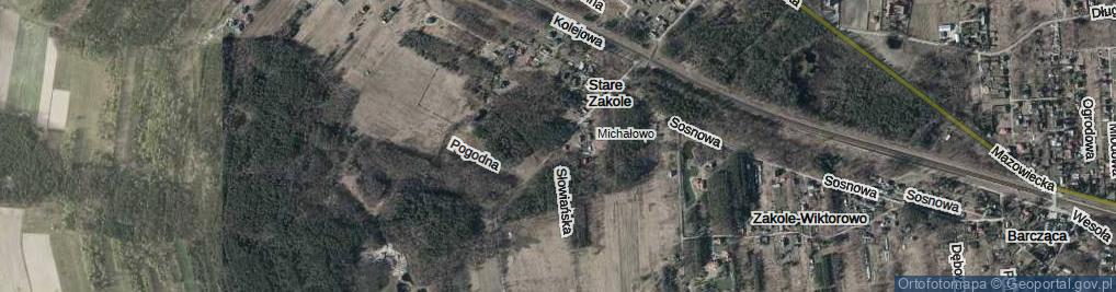 Zdjęcie satelitarne Wspólna ul.